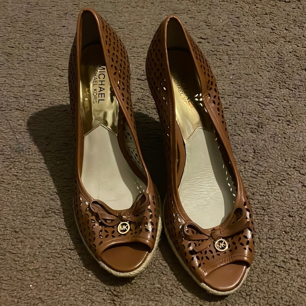 Michael Kors wedge shoes